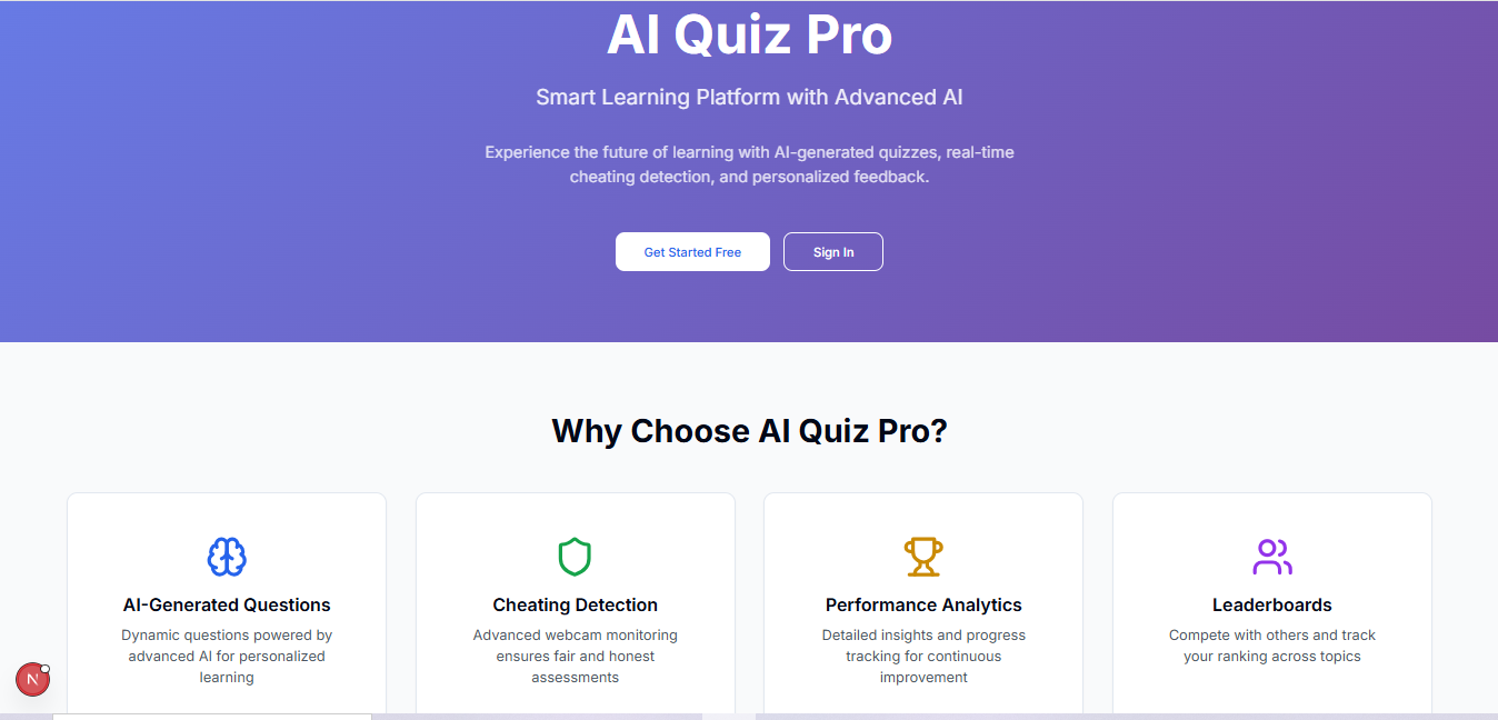 AI Quiz App