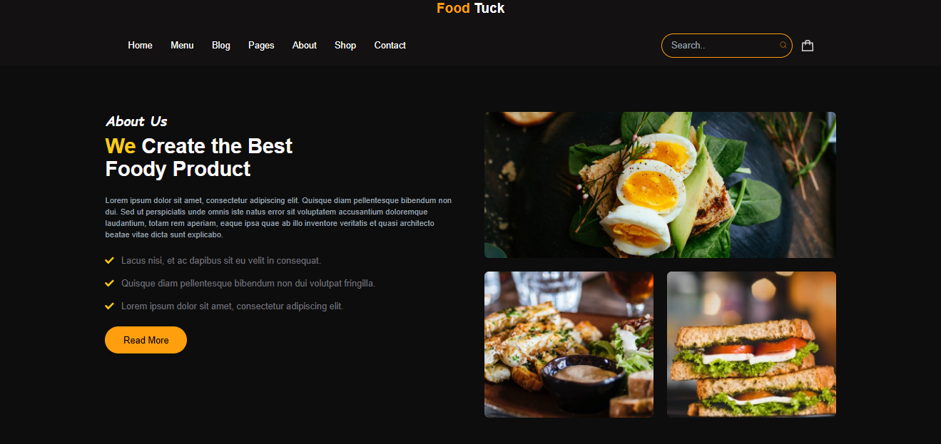 Restaurant System UI